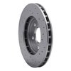 621-40080L Drilled Brake Rotor [Silver], 1996-2000 Mopar, Position: Front Left - image 3
