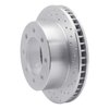 621-40088R Drilled Brake Rotor [Silver], 2000-2002 Mopar, Position: Front Right - image 2