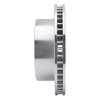 621-40088R Drilled Brake Rotor [Silver], 2000-2002 Mopar, Position: Front Right - image 3