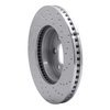 621-40100L Drilled Brake Rotor [Silver], 2003-2003 Mopar, Position: Front Left - image 4