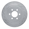 621-40101L Drilled Brake Rotor [Silver], 2003-2003 Mopar, Position: Rear Left - image 1