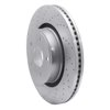 621-40104L Drilled Brake Rotor [Silver], 2004-2006 Mopar, Position: Front Left - image 3