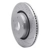 621-40104R Drilled Brake Rotor [Silver], 2004-2006 Mopar, Position: Front Right - image 4