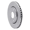 621-40107L Drilled Brake Rotor [Silver], 2008-2016 Multiple Makes/Models, Position: Front Left - image 1
