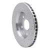 621-40107L Drilled Brake Rotor [Silver], 2008-2016 Multiple Makes/Models, Position: Front Left - image 4