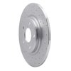 621-40113L Drilled Brake Rotor [Silver], 2012-2020 Multiple Makes/Models, Position: Rear Left - image 3