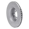 621-42021L Drilled Brake Rotor [Silver], 2011-2012 Mopar, Position: Front Left - image 4