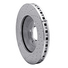 621-46017L Drilled Brake Rotor [Silver], 2004-2008 GM, Position: Front Left - image 1