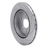 621-46020L Drilled Brake Rotor [Silver], 2005-2011 GM, Position: Rear Left - image 3