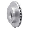 621-46023L Drilled Brake Rotor [Silver], 2006-2011 GM, Position: Front Left - image 3