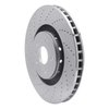 621-46029L Drilled Brake Rotor [Silver], 2009-2015 GM, Position: Front Left - image 4