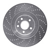 621-46029R Drilled Brake Rotor [Silver], 2009-2015 GM, Position: Front Right - image 1