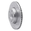 621-46033R Drilled Brake Rotor [Silver], Fits Select GM, Position: Front Right - image 2