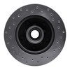 621-47013L Drilled Brake Rotor [Silver], 1979-1981 GM, Position: Front Left - image 2