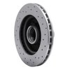 621-47013L Drilled Brake Rotor [Silver], 1979-1981 GM, Position: Front Left - image 4