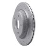 621-47021R Drilled Brake Rotor [Silver], 1988-1994 GM, Position: Front Right - image 3