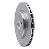 621-47035 Drilled Brake Rotor [Silver], 2006-2013 GM, Position: Rear - image 1