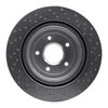 621-47035 Drilled Brake Rotor [Silver], 2006-2013 GM, Position: Rear - image 3