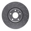 621-47050R Drilled Brake Rotor [Silver], 2014-2019 GM, Position: Front Right - image 2