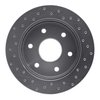 621-48008R Drilled Brake Rotor [Silver], 1988-2000 GM, Position: Front Right - image 4