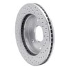 621-48036L Drilled Brake Rotor [Silver], 1999-2008 GM, Position: Front Left - image 3