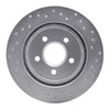 621-54046L Drilled Brake Rotor [Silver], 2000-2006 Multiple Makes/Models, Position: Rear Left - image 2