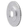 621-54046L Drilled Brake Rotor [Silver], 2000-2006 Multiple Makes/Models, Position: Rear Left - image 3