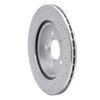 621-54046R Drilled Brake Rotor [Silver], 2000-2006 Multiple Makes/Models, Position: Rear Right - image 3