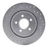 621-54046R Drilled Brake Rotor [Silver], 2000-2006 Multiple Makes/Models, Position: Rear Right - image 4