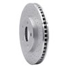 621-54056R Drilled Brake Rotor [Silver], 2005-2010 Ford/Lincoln/Mercury/Mazda, Position: Front Right - image 3