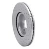 621-54069L Drilled Brake Rotor [Silver], 2004-2019 Multiple Makes/Models, Position: Front Left - image 3