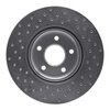 621-54069R Drilled Brake Rotor [Silver], 2004-2019 Multiple Makes/Models, Position: Front Right - image 4