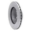 621-54144R Drilled Brake Rotor [Silver], 1995-2002 Ford/Lincoln/Mercury/Mazda, Position: Front Right - image 2
