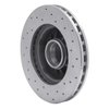 621-54165L Drilled Brake Rotor [Silver], 1998-2002 Ford/Lincoln/Mercury/Mazda, Position: Front Left - image 4