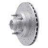 621-54165R Drilled Brake Rotor [Silver], 1998-2002 Ford/Lincoln/Mercury/Mazda, Position: Front Right - image 2