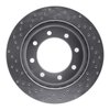 621-54174R Drilled Brake Rotor [Silver], 1999-2005 Ford/Lincoln/Mercury/Mazda, Position: Front Right - image 4