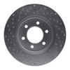 621-54183R Drilled Brake Rotor [Silver], 2002-2006 Ford/Lincoln/Mercury/Mazda, Position: Front Right - image 2