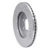 621-54187R Drilled Brake Rotor [Silver], 2004-2008 Ford/Lincoln/Mercury/Mazda, Position: Front Right - image 3