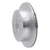 621-54189R Drilled Brake Rotor [Silver], 2004-2011 Ford/Lincoln/Mercury/Mazda, Position: Rear Right - image 2