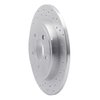 621-54194L Drilled Brake Rotor [Silver], 2005-2008 Ford/Lincoln/Mercury/Mazda, Position: Rear Left - image 3