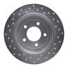 621-54194R Drilled Brake Rotor [Silver], 2005-2008 Ford/Lincoln/Mercury/Mazda, Position: Rear Right - image 4