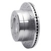 621-54227L Drilled Brake Rotor [Silver], 2011-2021 Ford/Lincoln/Mercury/Mazda, Position: Rear Left - image 2