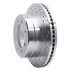 621-54227R Drilled Brake Rotor [Silver], 2011-2021 Ford/Lincoln/Mercury/Mazda, Position: Rear Right - image 4
