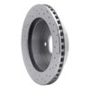 621-55002L Drilled Brake Rotor [Silver], 1991-1992 Ford/Lincoln/Mercury/Mazda, Position: Rear Left - image 2
