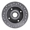 621-56001L Drilled Brake Rotor [Silver], 1987-1994 Ford/Lincoln/Mercury/Mazda, Position: Rear Left - image 4