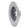 621-59025L Drilled Brake Rotor [Silver], 1998-2002 Acura/Honda, Position: Rear Left - image 3