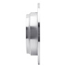 621-59047L Drilled Brake Rotor [Silver], 2002-2004 Acura/Honda, Position: Rear Left - image 1