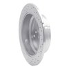 621-59047R Drilled Brake Rotor [Silver], 2002-2004 Acura/Honda, Position: Rear Right - image 4