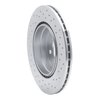 621-63030 Drilled Brake Rotor [Silver], 1993-2002 Mercedes-Benz, Position: Rear - image 2