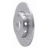 621-63036R Drilled Brake Rotor [Silver], 1997-1998 Mercedes-Benz, Position: Front Right - image 1